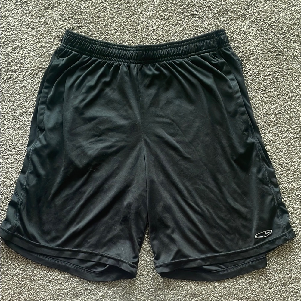 Champion Men's Black Athletic Shorts